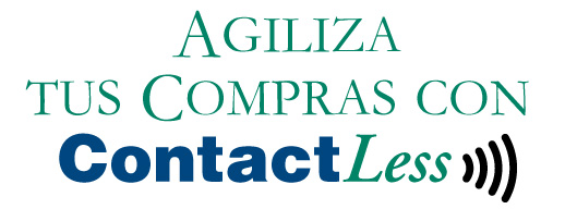 Agiliza tus compras con Contactless
